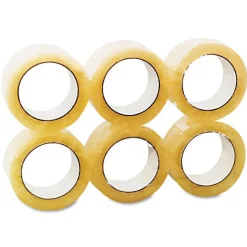 Universal Deluxe General-Purpose Acrylic Box Sealing Tape, 1.7 mil, 3