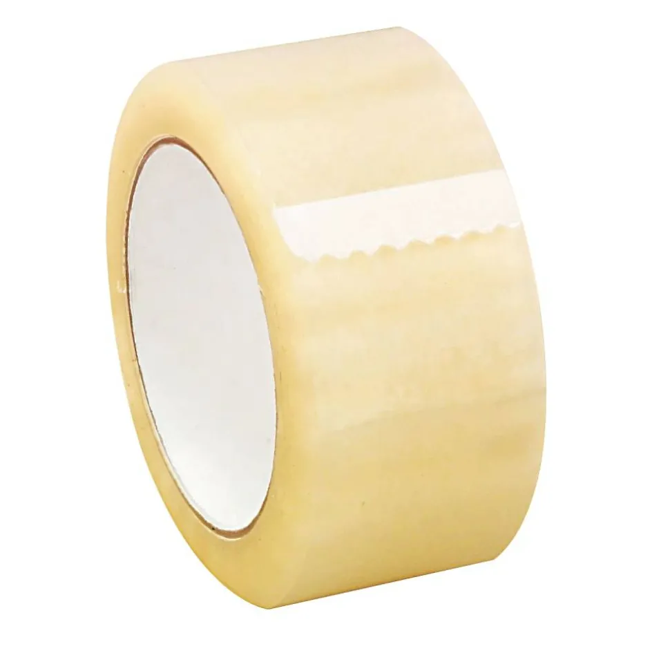 Universal Deluxe General-Purpose Acrylic Box Sealing Tape, 1.7 mil, 3" Core, 1.88" x 109 yds, Clear, 6/Pack