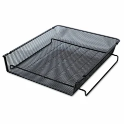 Universal Deluxe Mesh Stackable Front Load Tray, 1 Section, Letter Size Files, 11.25