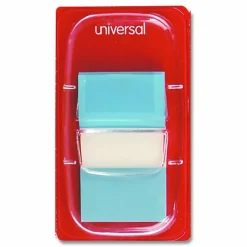 Universal Deluxe Pop-Up Page Flags, 1 x 1.75, Five Assorted Colors, 50 Flags/Dispenser, 5 Dispensers/Pack