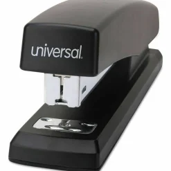 Universal Economy Full-Strip Stapler, 20-Sheet Capacity, Black