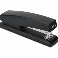 Universal Economy Full-Strip Stapler, 20-Sheet Capacity, Black