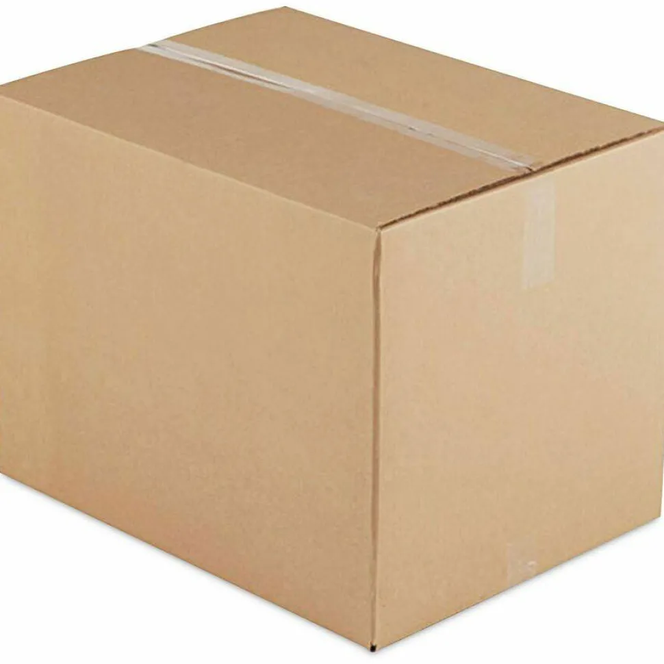 Universal Fixed-Depth Brown Corrugated Shipping Boxes, Regular Slotted Container (RSC), X-Large, 12" x 16" x 9", Brown Kraft, 25/Bundle