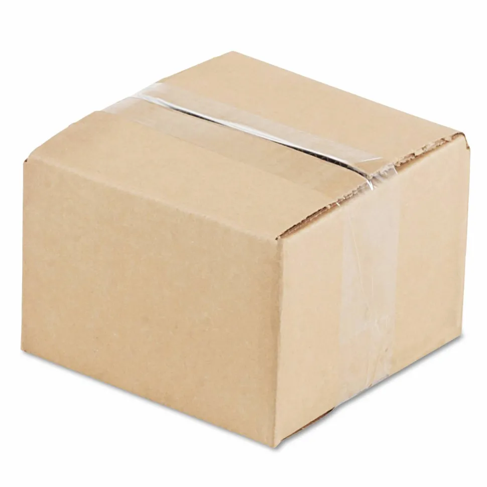 Universal Fixed-Depth Corrugated Shipping Boxes, Regular Slotted Container (RSC), 6" x 6" x 4", Brown Kraft, 25/Bundle