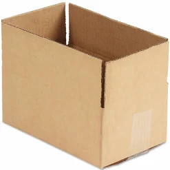 Universal Fixed-Depth Corrugated Shipping Boxes, Regular Slotted Container (RSC), 6" x 10" x 4", Brown Kraft, 25/Bundle