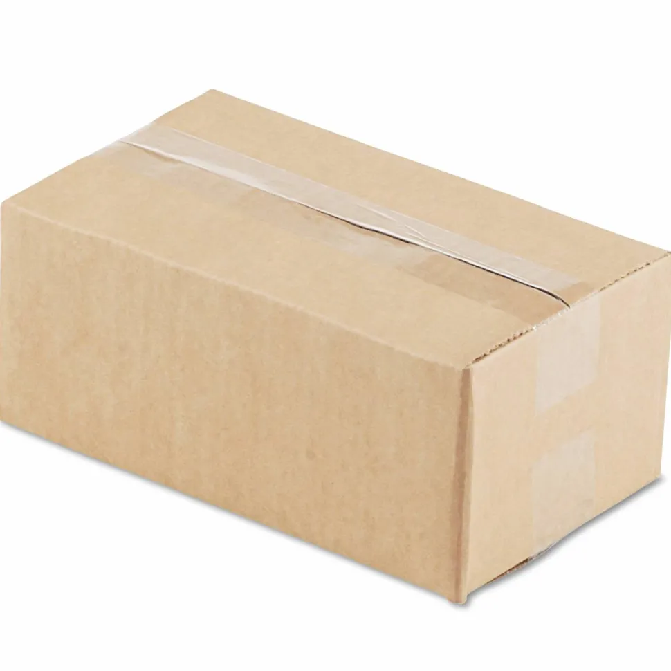 Universal Fixed-Depth Corrugated Shipping Boxes, Regular Slotted Container (RSC), 6" x 10" x 4", Brown Kraft, 25/Bundle