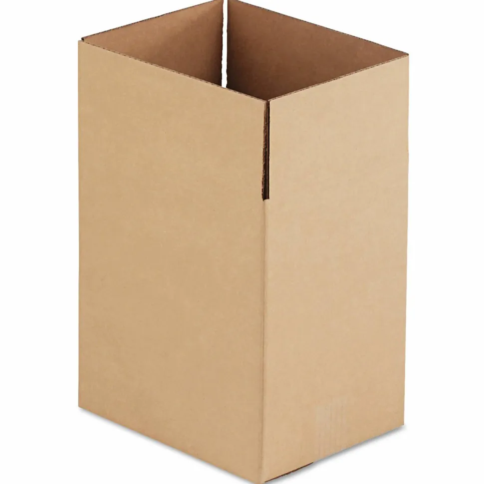 Universal Fixed-Depth Corrugated Shipping Boxes, Regular Slotted Container (RSC), 8.75" x 11.25" x 12", Brown Kraft, 25/Bundle
