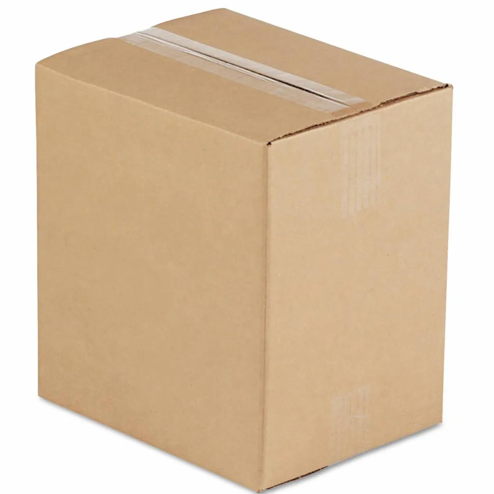 Universal Fixed-Depth Corrugated Shipping Boxes, Regular Slotted Container (RSC), 8.75" x 11.25" x 12", Brown Kraft, 25/Bundle