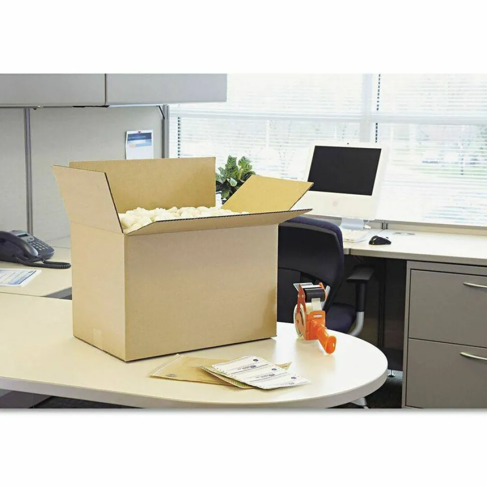 Universal Fixed-Depth Corrugated Shipping Boxes, Regular Slotted Container (RSC), 6" x 10" x 6", Brown Kraft, 25/Bundle