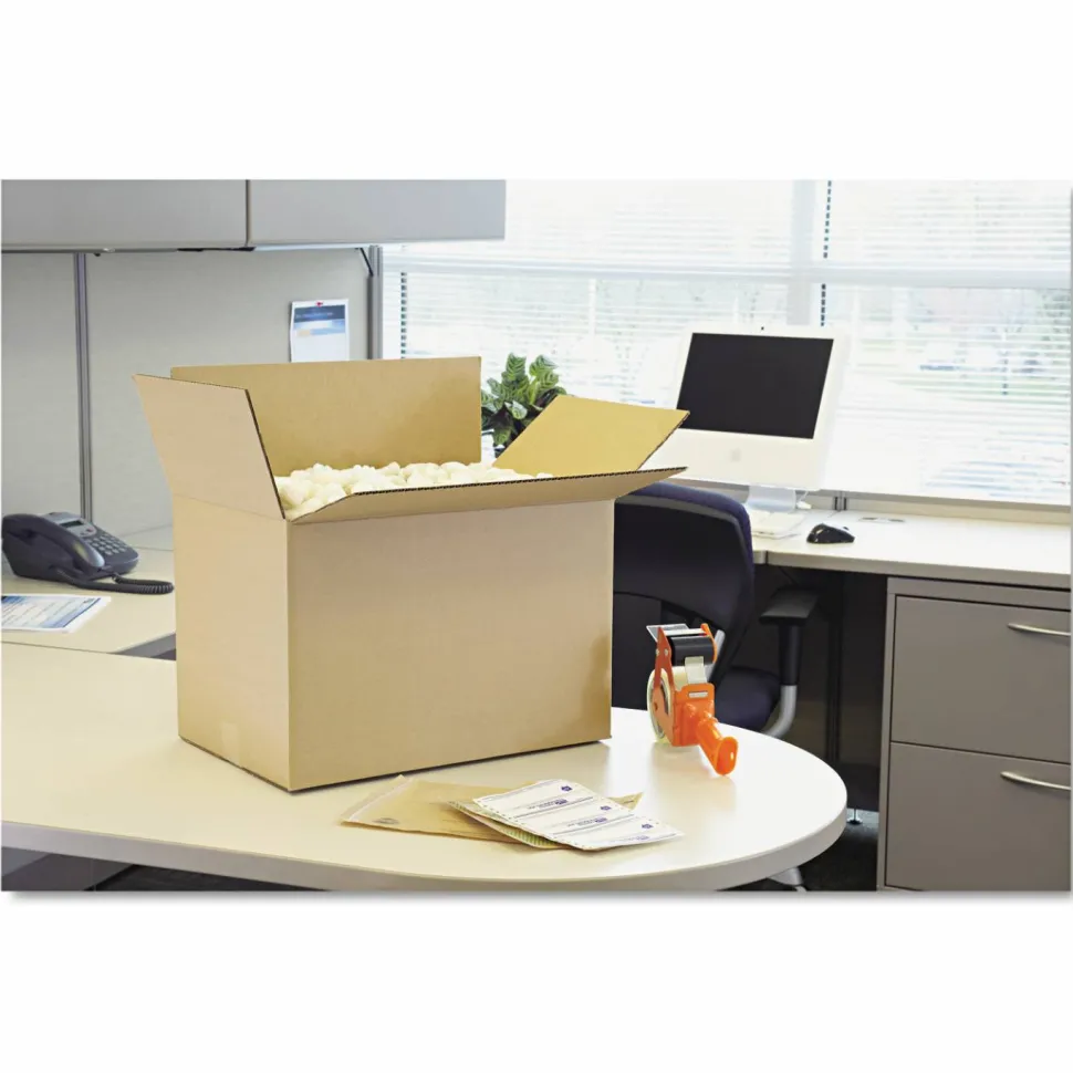 Universal Fixed-Depth Corrugated Shipping Boxes, Regular Slotted Container (RSC), 6" x 10" x 6", Brown Kraft, 25/Bundle