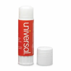 Universal Glue Stick, 0.74 oz, Applies and Dries Clear, 12/Pack