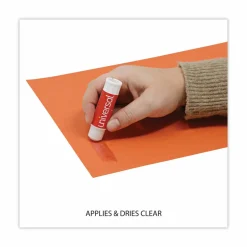 Universal Glue Stick Value Pack, 0.28 oz, Applies and Dries Clear, 30/Pack