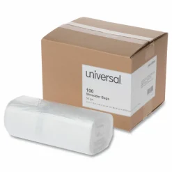 Universal High-Density Shredder Bags, 56 gal Capacity, 100/Box