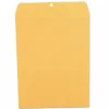 Universal Kraft Clasp Envelope, 28 lb Bond Weight Kraft, #97, Square Flap, Clasp/Gummed Closure, 10 x 13, Brown Kraft, 100/Box