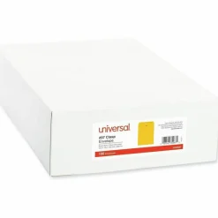 Universal Kraft Clasp Envelope, 28 lb Bond Weight Kraft, #97, Square Flap, Clasp/Gummed Closure, 10 x 13, Brown Kraft, 100/Box