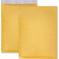 Universal Peel Seal Strip Cushioned Mailer, #6, Extension Flap, Self-Adhesive Closure, 12.5 x 19, 50/Carton