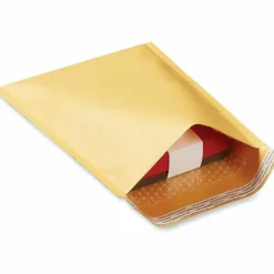 Universal Peel Seal Strip Cushioned Mailer, #0, Extension Flap, Self-Adhesive Closure, 6 x 10, 250/Carton