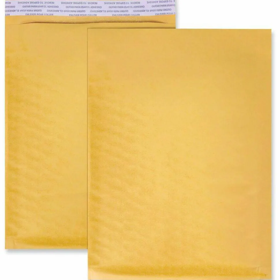 Universal Peel Seal Strip Cushioned Mailer, #0, Extension Flap, Self-Adhesive Closure, 6 x 10, 250/Carton