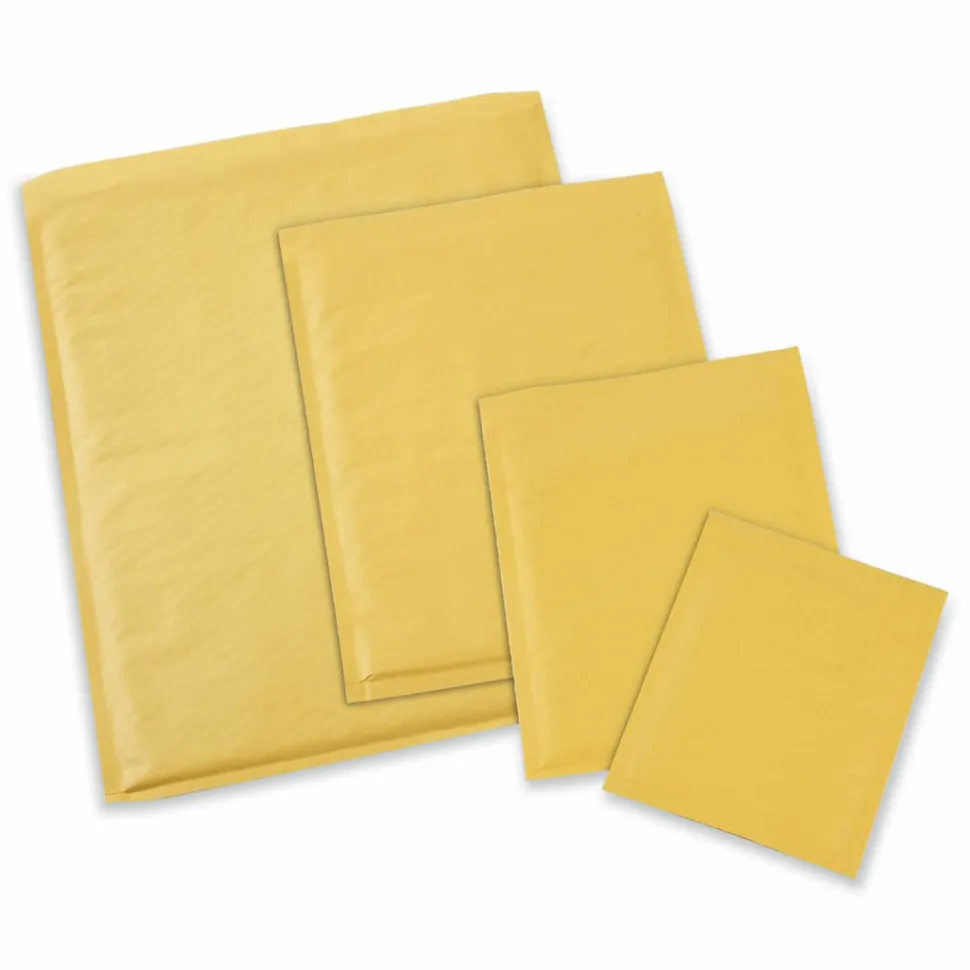 Universal Peel Seal Strip Cushioned Mailer, #6, Extension Flap, Self-Adhesive Closure, 12.5 x 19, 25/Carton