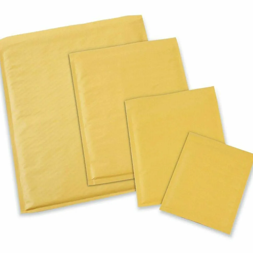 Universal Peel Seal Strip Cushioned Mailer, #6, Extension Flap, Self-Adhesive Closure, 12.5 x 19, 25/Carton