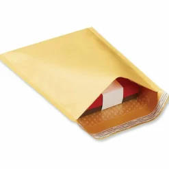 Universal Peel Seal Strip Cushioned Mailer, #5, Extension Flap, Self-Adhesive Closure, 10.5 x 16, 25/Carton