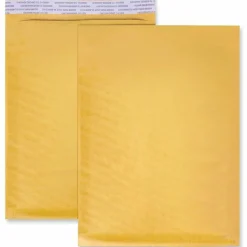 Universal Peel Seal Strip Cushioned Mailer, #2, Extension Flap, Self-Adhesive Closure, 8.5 x 12.5, 25/Carton
