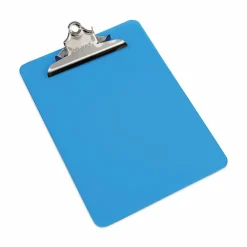 Universal Plastic Clipboard with High Capacity Clip, 1.25