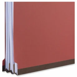 Universal Pressboard Classification Folders, 2/5-Cut Tab: Right of Center, Expands 2