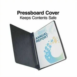 Universal Pressboard Report Cover, Two-Piece Prong Fastener, 3