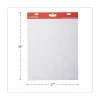 Universal Renewable Resource Sugarcane Based Easel Pads, Unruled, (50) White 27 x 34 Sheets, 2/Carton