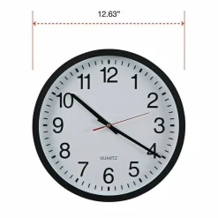 Universal Round Wall Clock, 12 5/8