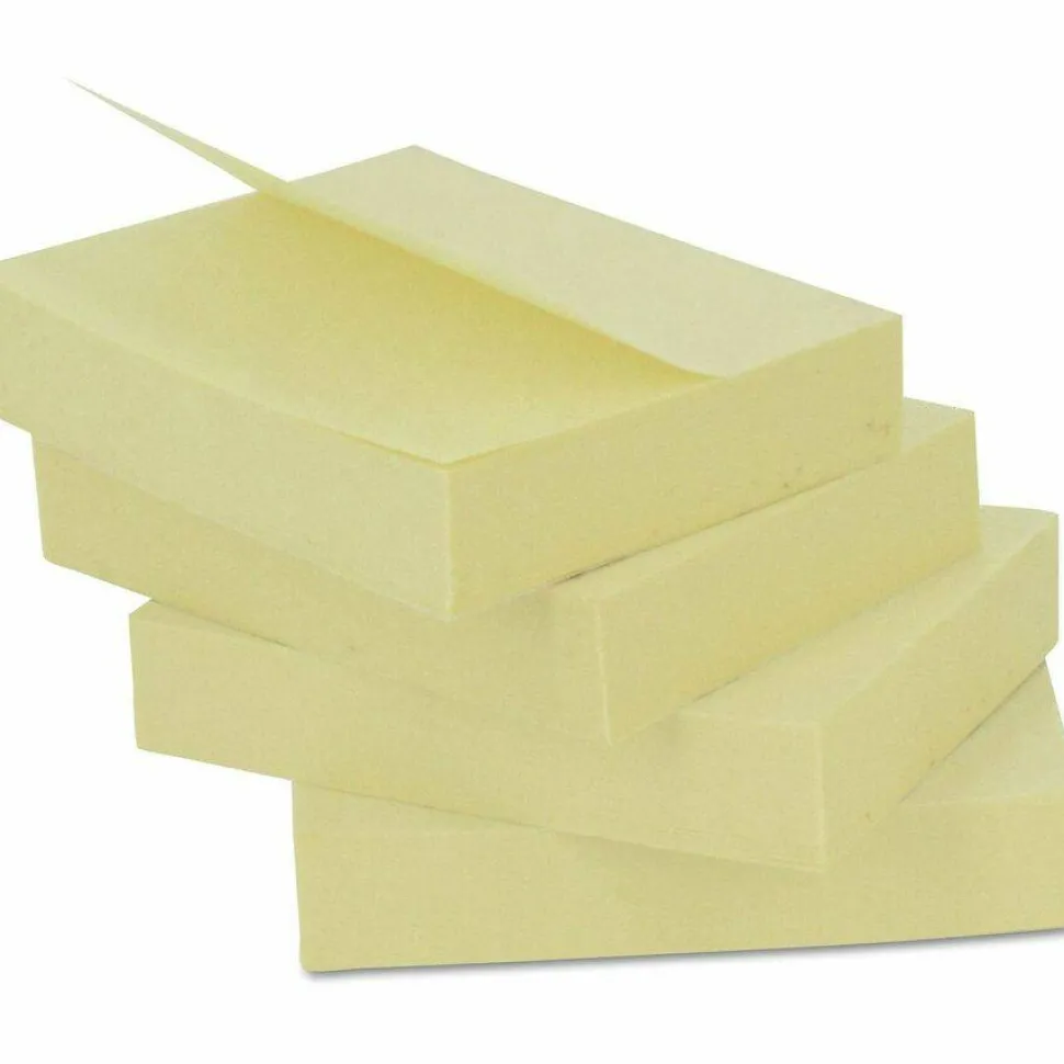 Universal Self-Stick Note Pad Value Pack, 3" x 3", Yellow, 100 Sheets/Pad, 18 Pads/Pack
