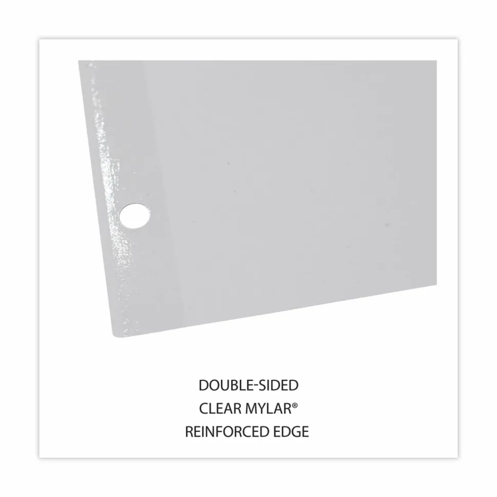 Universal Self-Tab Index Dividers, 8-Tab, 11 x 8.5, White, 24 / Boxs