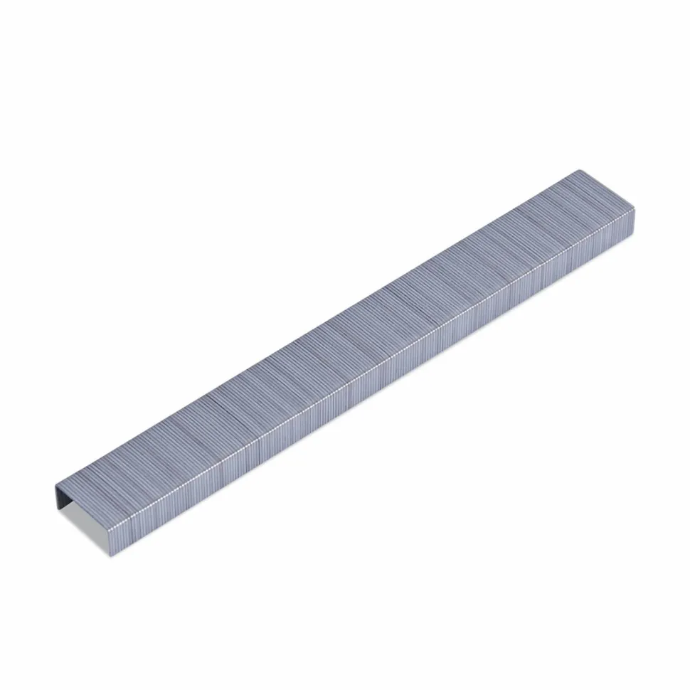 Universal Standard Chisel Point Staples, 0.25" Leg, 0.5" Crown, Steel, 5,000/Box, 5 Boxes/Pack, 25,000/Pack
