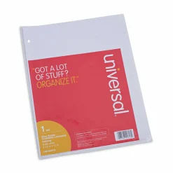 Universal Write-On/Erasable Indexes with Tab - Blank - 8 Tab(s)/Set - 8.5" x 11" - 1 Set - White Divider - White Tab