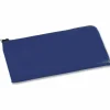 Universal Zippered Wallets/Cases, Leatherette PU, Toothed Zipper Closure, 11" x 6", Blue, 2/Pack