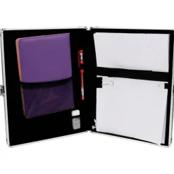Vaultz Form Holder Storage Clipboard, 8 1/2" x 11", Black