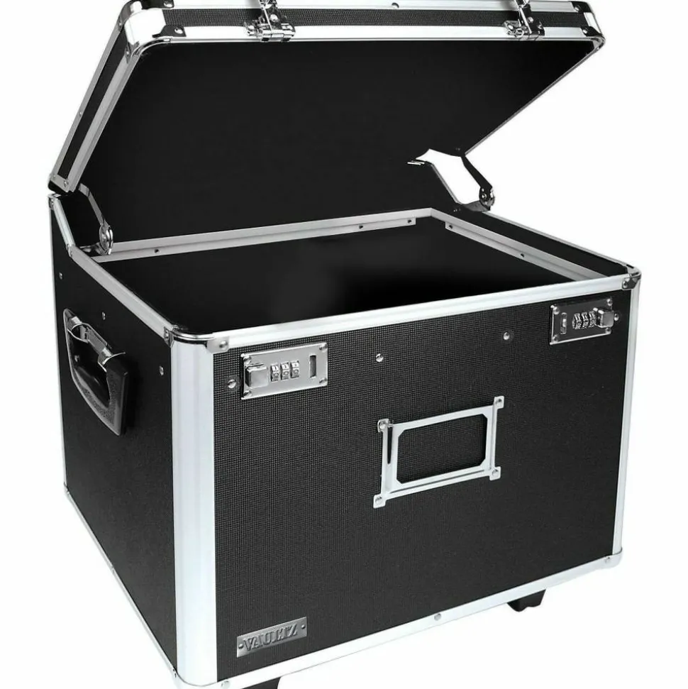 Vaultz Mobile File Chest; Letter/Legal; 15" H x 17 3/8" W X 3/8 W X 14 3X8 "D