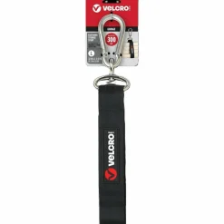 VELCRO Heavy Duty Storage Strap, Large (L), 15"H x 3.5"W x 1"L, Black