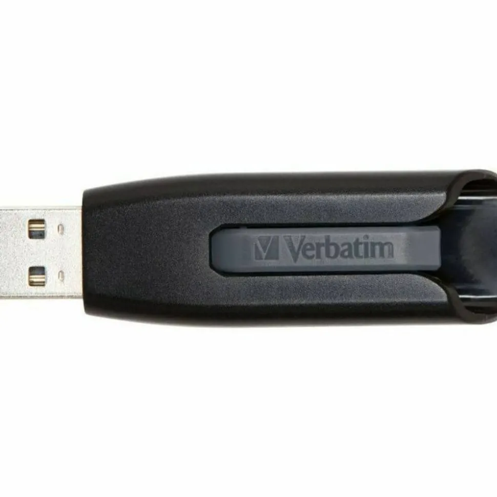 Verbatim Store 'n' Go V3 USB 3.0 Flash Drive, 256GB, Gray