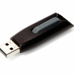 Verbatim Store 'n' Go V3 USB 3.0 Flash Drive, 256GB, Gray