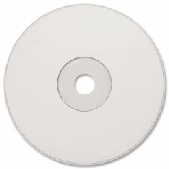 Verbatim CD-R DataLifePlus Printable Recordable Disc, 700 MB/80 min, 52x, Spindle, White, 100/Pack