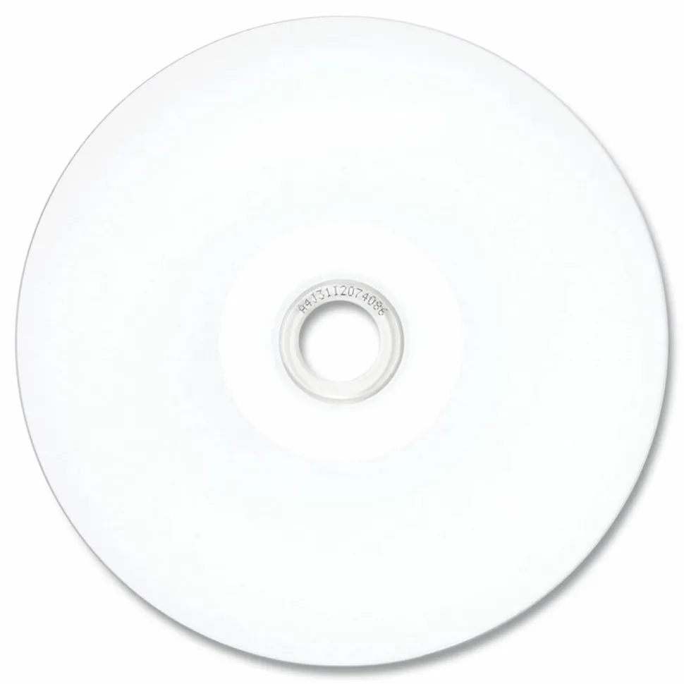 Verbatim CD-R DataLifePlus Printable Recordable Disc, 700 MB/80 min, 52x, Spindle, White, 50/Pack