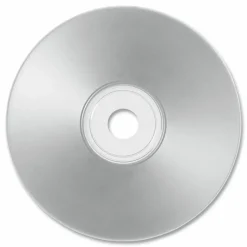 Verbatim CD-R Printable Recordable Disc, 700 MB/80 min, 52x, Spindle, Silver, 100/Pack