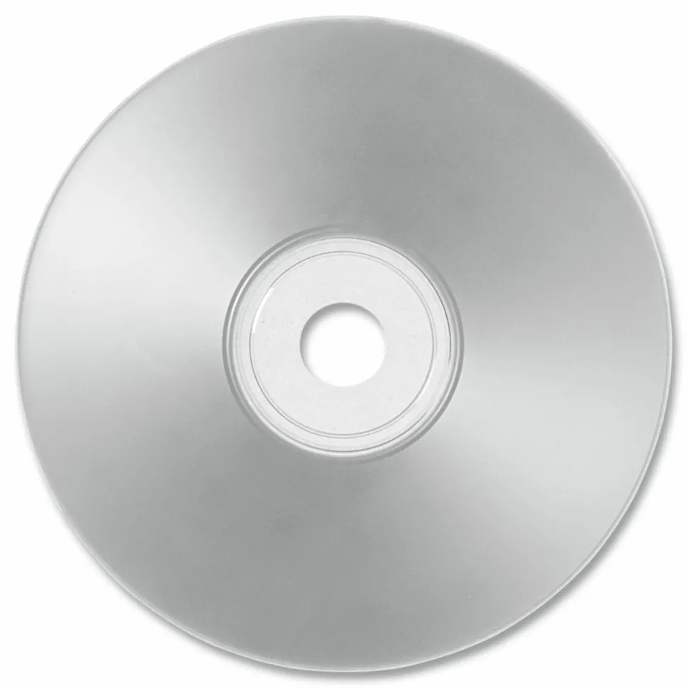 Verbatim CD-R Printable Recordable Disc, 700 MB/80 min, 52x, Spindle, Silver, 100/Pack