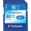 Verbatim Class 10 Secure Digital High Capacity (SDHC) Memory Card, 16GB