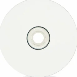 Verbatim Inkjet Printable DVD-R Spindle, White, Pack Of 100