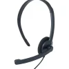 Verbatim Mono Headset with Microphone and In-Line Remote