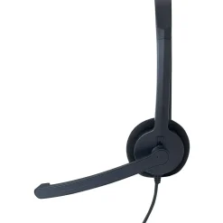 Verbatim Mono Headset with Microphone and In-Line Remote