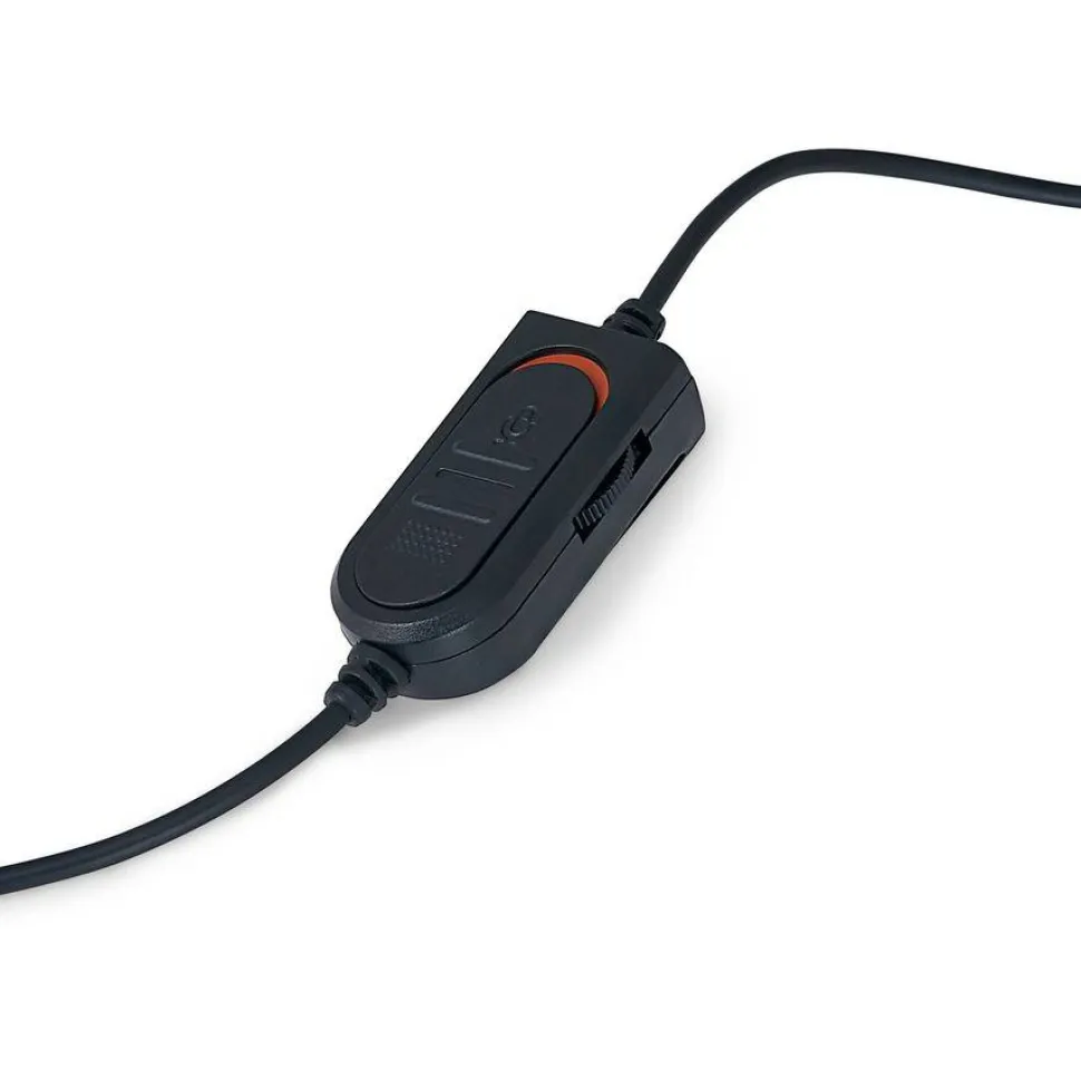 Verbatim Mono Headset with Microphone and In-Line Remote